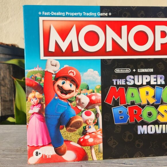 NEW Monopoly Super Mario Movie Edition Board Game Nintendo Bowser CHRISTMAS GIFT - Picture 3 of 13